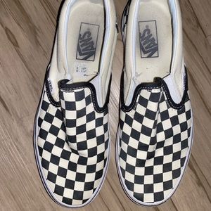 Checkered vans